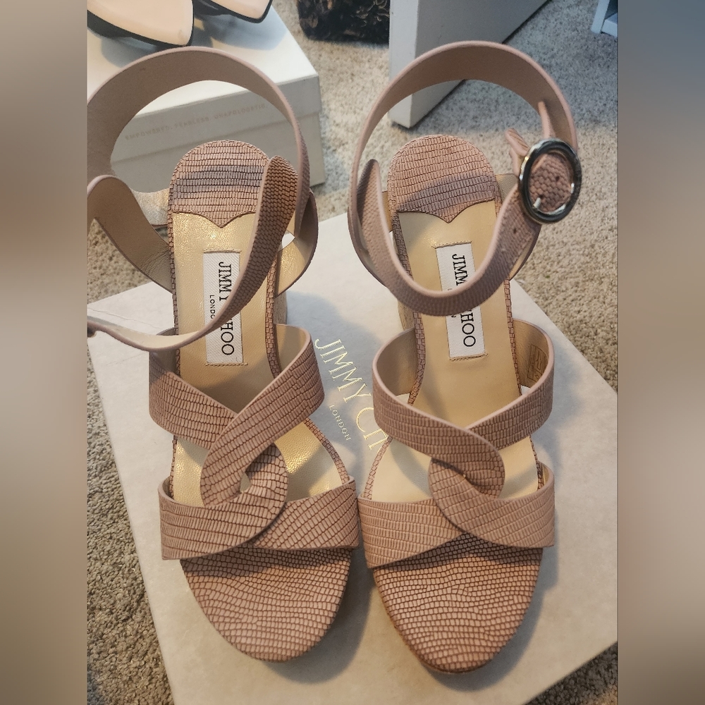 Jimmy Choo Wedge Sandals